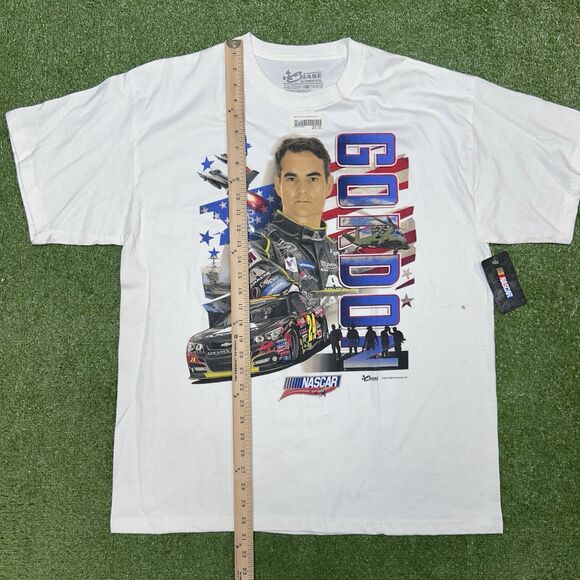 Nascar Jeff Gordon #24 2015 Chase Authentics USA MILITARY SOLDIERS Men's XL NWT - Picture 6 of 7